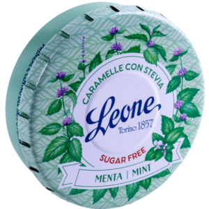 Alternative view of Pastiglie Leone Minz-Bonbons mit Stevia 30g