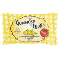 Pastiglie Leone Zuckerfreie Gummibonbons mit Zitronengeschmack 35g