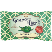 Pastiglie Leone Zuckerfreie Gummibonbons mit Eukalyptusgeschmack 35g