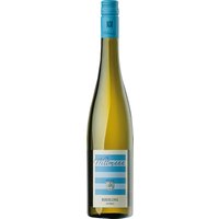 Der kräftige Kalksteinboden Rheinhessens verleiht diesem trockenen Gutsriesling seinen besonderen Geschmack. Der fruchtbetonte Wein überzeugt den Gaumen mit salziger Mineralität