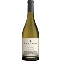 Die Black Stallion Winery ist eine der jüngeren in Kalifornien. Aber sie macht ganz klassische kalifornische Weine wie diesen Chardonnay. Kräftig und klar ist sein Gelb im Glas