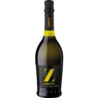 Wer das Etikett des Zardetto Prosecco Spumante abzieht