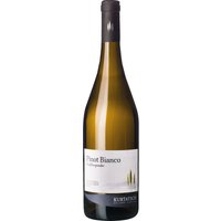 Die Pinot Bianco Reben der im Jahre 1900 gegründeten Kellerei Kurtatsch gedeihen hervorragend an den schroffen und malerischen Hängen Südtirols. Wie ein Abbild der Region zeigt der Wein neben fruchtigen Anklängen auch florale Eindrücke