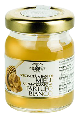 Urbani Tartufi Honig mit weißem Trüffelaroma 60g im Glas – Bild 2