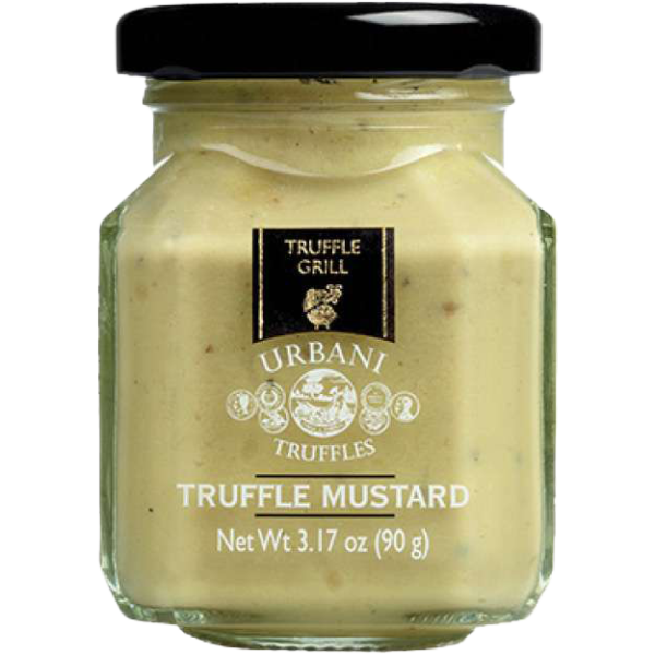 Urbani Tartufi Senfsauce mit Trüffeln 90g im Glas – Bild 2