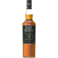 Ein Whisky von den Schottischen Inseln. Genauer gesagt stammt dieser 15 Jahre alte Single Malt von der Halbinsel Kintyre. Traditionelle Kupferbrennblasen der Brennerei Glen Scotia verleihen dem Whisky eine fruchtig-würzige Aromatik mit Noten von Aprikosen