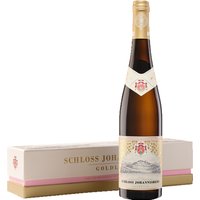 Die Reben für diesen Ausnahme-Riesling vom Weingut Schloss Johannisberg wurzeln tief im Quarzitboden. Und so zeigt der Wein neben der vielschichtigen