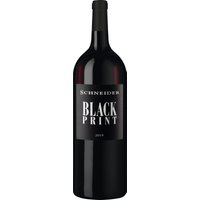 Der Black Print ist Markus Schneiders Ikone. Die Cuvée aus Merlot