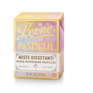 Alternative view of Pastiglie Leone Pastillen gemischte Früchte 27g - Miste Dissetanti