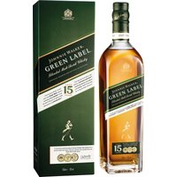 Johnny Walker gehört zu den bekanntesten britischen Luxusbrands. Für das „Green Label“ cuvetieren Master Blender Jim Beveridge und sein Team gereifte Whiskys aus Speyside