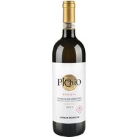 Der Plenio Verdicchio Riserva überzeugt hauptsächlich durch sein elegantes wie komplexes Aromenspiel. Sowohl in der Nase als auch am Gaumen dominiert