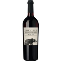 Aus dem Herzen der Abruzzen kommt dieser fruchtige Merlot. Sein Etikett ist eine Hommage an die Bären aus der felsigen