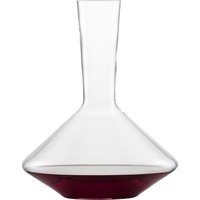 Der Zwiesel Dekanter aus der Serie "Pure" präsentiert sich als elegantes Accessoire für Rotweinliebhaber. Gefertigt von Zwiesel Kristallglas