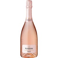 Dieser wunderbare Prosecco von der im Jahr 1950 gegründeten Kellerei Ruggeri wird hauptsächlich aus Glera- und einem kleineren Anteil Pinot-Noir-Trauben aus der Region Treviso hergestellt. Der zart rosafarbene Argeo Rosé besticht in der Nase mit Aromen von Johannisbeeren