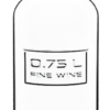 Made in Italy: Diese moderne und gleichsam zeitlose Glaskaraffe bietet Platz für eine Flasche Wein oder eine Befüllung aus einer Bag-in-Box.