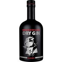 Der Bruderkuss Gin Edition Black Beethoven von der Destillerie Thomas Sippel präsentiert sich als ein außergewöhnlicher Gin. In der Nase entfalten sich kräuterige Tee-Noten