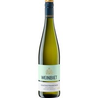 Diese Gewürztraminer Spätlese der Weinbiet Manufaktur aus der Pfalz besticht durch ihr wuchtiges Bukett