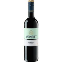 Ein Merlot aus der Pfalz mit einer bemerkenswerten Vielfalt an Aromen. Der Jahrgang 2022 des Weinbiet Merlot überzeugt durch eine fruchtige Note