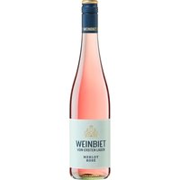 Die Kollektion "Weinbiet Von Ersten Lagen" setzt das Potenzial der besten Lagen der Weinbiet Manufaktur neu in Szene. Der Merlot Rosé des Jahrgangs 2023 aus der Pfalz zeigt sich in leuchtender Farbe und bietet ein delikates