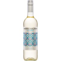 Der strohgelbe Sierra Salinas Macabeo Blanco 2023 versprüht die frischen Aromen eines mediterranen Weißweins. Die Rebsorte Macabeo liefert fruchtige Noten