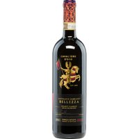 Im Glas zeigt der Bellezza Chianti Classico Gran Selezione 2017 ein dunkles Rubinrot. Er verführt die Nase mit einer filigranen und vielschichtigen Bukett