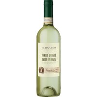 Der Leonardo da Vinci Pinot Grigio Delle Venezie DOC Jahrgang 2023 aus Venetien verführt mit fruchtig-floralen Aromen von Apfel