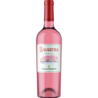 Baglio Di Pianetto Baiasyra Rosato Bio zeigt sich in einem zarten lachsfarbenen Rosa. Feine Nuancen von Erdbeere