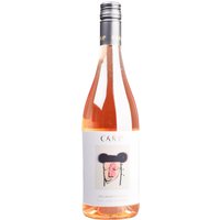 Der Care Solidarity Rosé aus dem Anbaugebiet Cariñena DOP in Aragonien präsentiert sich in einem hellen