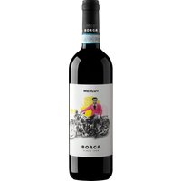 Der Borga Merlot Delle Venezie DOC 2022 präsentiert sich in einem leuchtenden Rubinrot. In der Nase offenbaren sich intensive Aromen von frischen Kirschen und Granatapfel