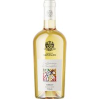 Barone Montalto Grillo Sicilia DOC offenbart sich in einem blassen Strohgelb und erfreut die Sinne mit erfrischenden Aromen von tropischen Früchten und feinen Zitrusnoten. Am Gaumen präsentiert dieser Weißwein aus Sizilien eine mittel- bis vollmundige Struktur