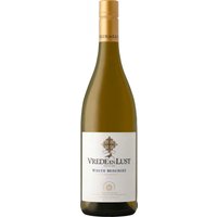 Der Vrede en Lust White Mischief aus 2023 präsentiert sich als harmonischer Weißwein aus Südafrikas Cape South Coast. Dieses Cuvée beeindruckt mit einer spannenden Mischung aus sechs Rebsorten: Chenin Blanc