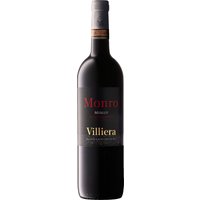 Der Villiera Monro Merlot aus dem Western Cape von Südafrikas Villiera Estate beeindruckt mit einem dunklen Rot im Glas und einer vielfältigen Duftkomposition. Das Bouquet vereint intensive Fruchtaromen von roten und schwarzen Beeren mit einem Hauch Schokolade. Sanfte Gewürznoten und Vanille ergänzen das Aroma perfekt. Der 18 Monate in Eichenfässern gereifte Merlot präsentiert sich gut ausbalanciert mit einer samtigen Struktur am Gaumen und einem langen Abgang. Ideal zu gegrilltem Lamm