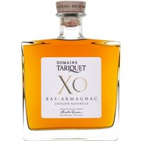 Armagnac Domaine Tariquet Chance XO besticht durch seine amber-gelbe Robe und ein eindrucksvolles Bouquet aus getrockneten Früchten und Quittengelee