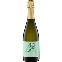 Oliver Zeter Blanc de Blanc Chenin Blanc Brut 2019 präsentiert sich als charakterstarker Schaumwein aus der Pfalz. Bereits im Duft offenbart sich Gelber Apfel