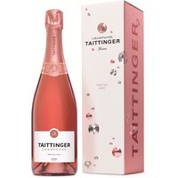 Mit dem Prestige Rosé präsentiert das renommierte Champagnerhaus Taittinger einen eleganten wie kraftvollen Schaumwein der Extraklasse! Die Nase wird von getrockneten roten Beeren