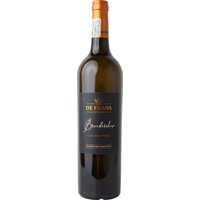 Strahlend goldgelb zeigt sich der De Krans Broederskap Calitzdorp White mit einem vielschichtigen Bouquet aus reifer Melone