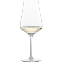Dieses Weißweinglas aus Kristall präsentiert sich im eleganten Design und eignet sich ideal für leichte