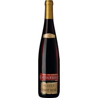 Pinot Noir ist die einzige und mit zehn Prozent auch selten angebaute rote Rebsorte im Elsass. Oftmals weiß oder rosé vinifiziert