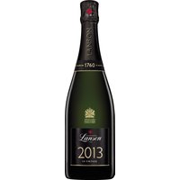 Champagne Lanson Le Vintage 2013 vereint die besten Premier- und Grand Crus. An der Nase zeigen sich Noten von Birne
