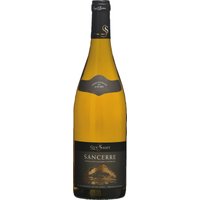 Der Guy Saget Sancerre Blanc Sauvignon Blanc aus dem Jahr 2023 besticht durch seine helle