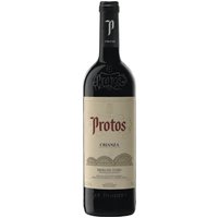 Der Protos Crianza Tempranillo 2020 aus der Ribera del Duero präsentiert sich in einem intensiven Kirschrot mit granatroten Nuancen. Nach 14 Monaten Reifung in amerikanischer und französischer Eiche sowie weiteren 12 Monaten in der Flasche zeigt er eine komplexe Aromatik. In der Nase dominieren reife Früchte