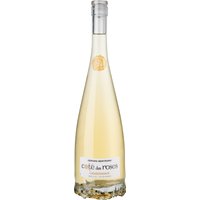 Die Cuvée Côte des Roses feiert die unbeschwerte mediterrane Lebensart. Er strahlt mit heller Farbe und zeigt leicht goldene Reflexe. Im Bouquet entwickeln sich Aromen von Mango