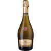 In hellem Gelb glänzt der Crémant im Glas