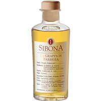Der Sibona Grappa di Barbera zeigt sich in einer hell-strohgelben Farbe und entfaltet einen kraftvollen