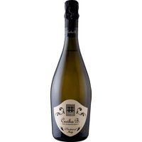 Der Spumante Bianco von Pasqua Vigneti e Cantine präsentiert sich mit vielschichtigen Aromen reifen Kernobsts und Pfirsichs