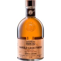 Luigi Francoli Grappa Barolo Cask Finish bietet durch seine Reifung in ehemaligen Barolo-Fässern eine faszinierende Aromenvielfalt. In der Nase und am Gaumen entfalten sich Nuancen von feiner Vanille