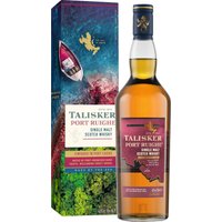 Schroffe Felsen und die raue See spiegeln sich in diesem Single Malt von der ältesten Destillerie der Isle of Skye wider: Kraftvoll