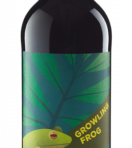 Optimistischer Rotwein mit Kräuterwürze und Beerenfrucht.