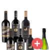 6er Festtagspaket + Champagner