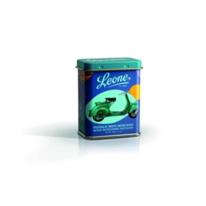 Alternative view of Pastiglie Leone Pastillen gemischte Früchte Vespa 125cc Dose 30g